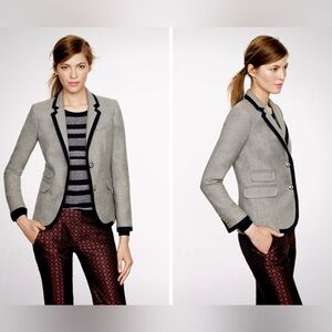 NWOT J.Crew Schoolboy Blazer Wool Tailored Classic Jacket Size XXS 00